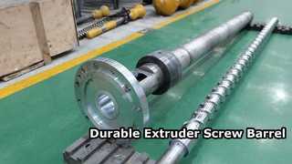 単一のネジとバレル